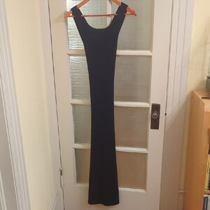 Anthropologie Black Maxi Dress